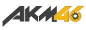Логотип компании АКМ46